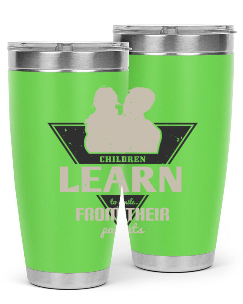 children learn to smile 250#- fathers day- Tumbler