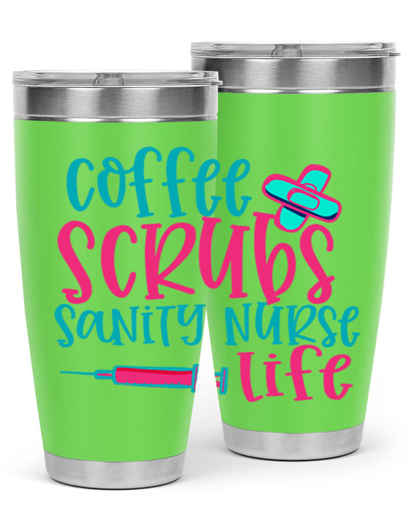 coffee scrubs sanity nurse life Style 390#- nurse- tumbler