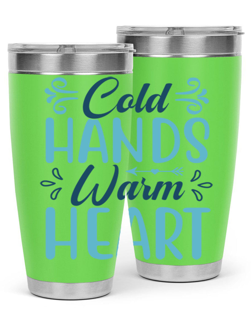 cold hands warm heart 50#- winter- Tumbler