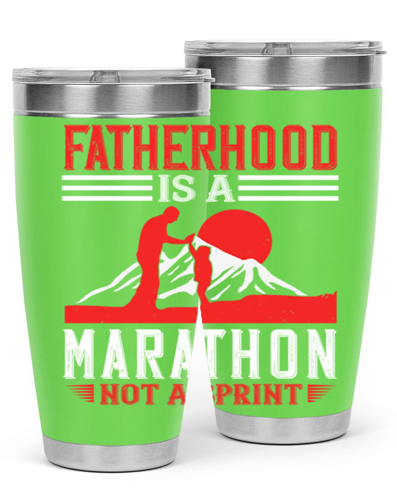 fatherhood is a marathon not a sprint 261#- fathers day- Tumbler