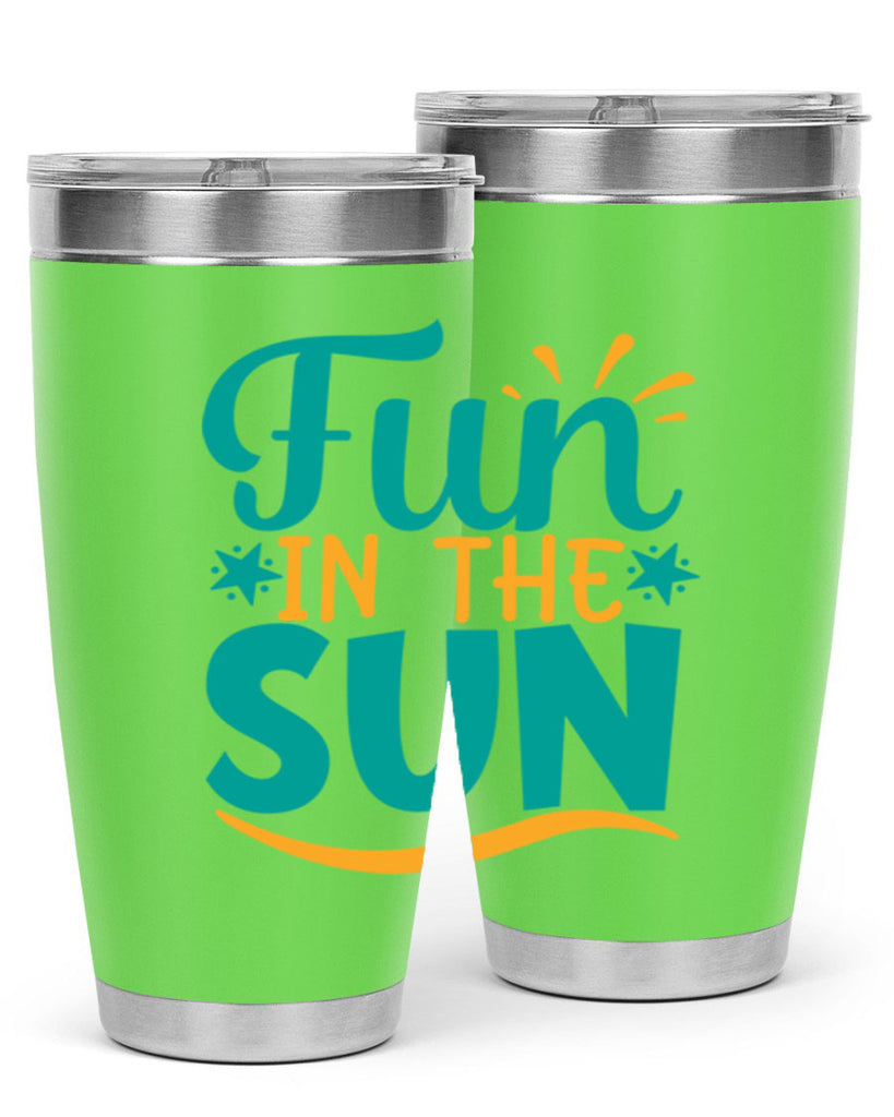 fun in the sun Style 103#- summer- Tumbler
