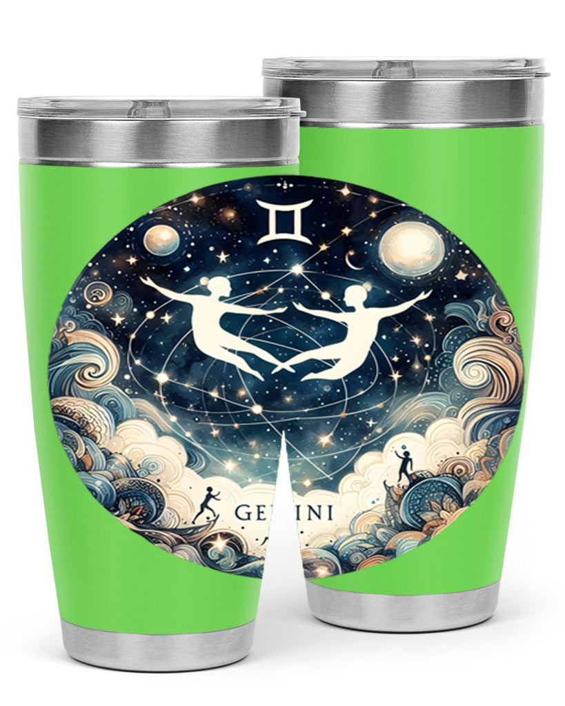 gemini 249#- zodiac- Tumbler