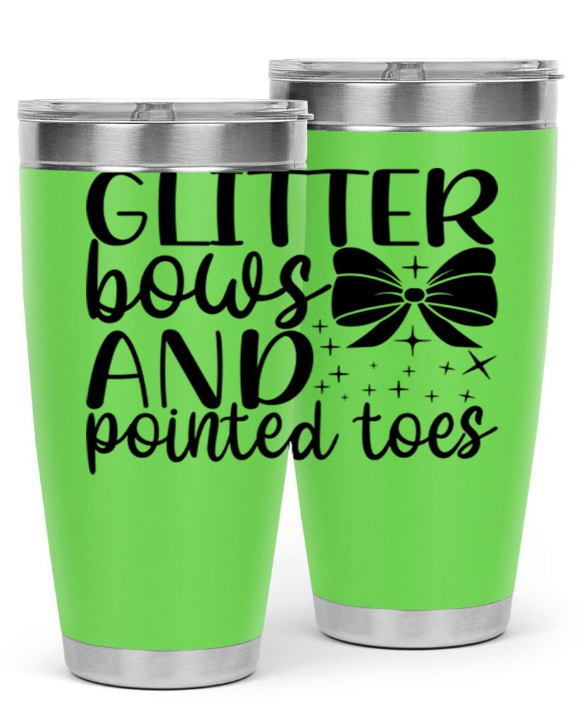 glitter bows and pointed toes44#- ballet- Tumbler