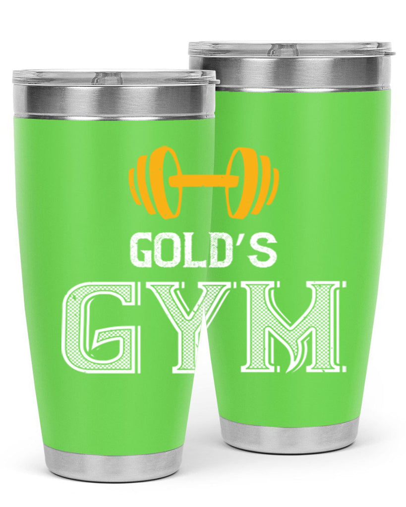 gold gym 101#- gym- Tumbler