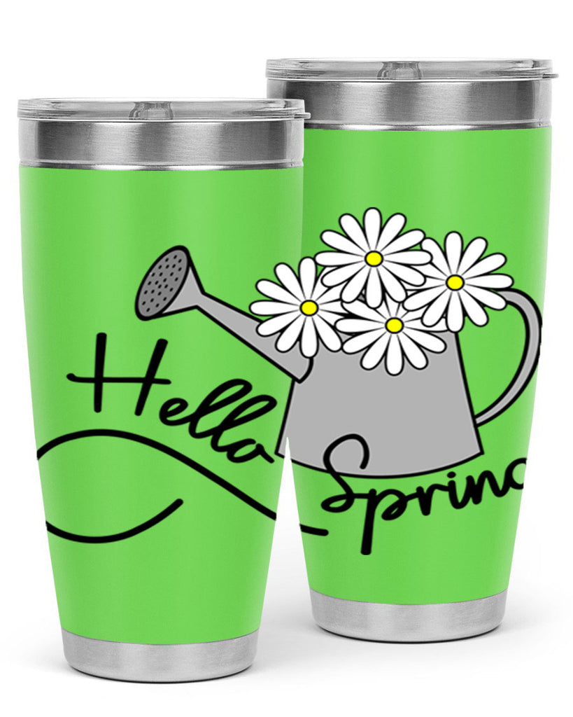 hello spring watering can208#- spring- Tumbler