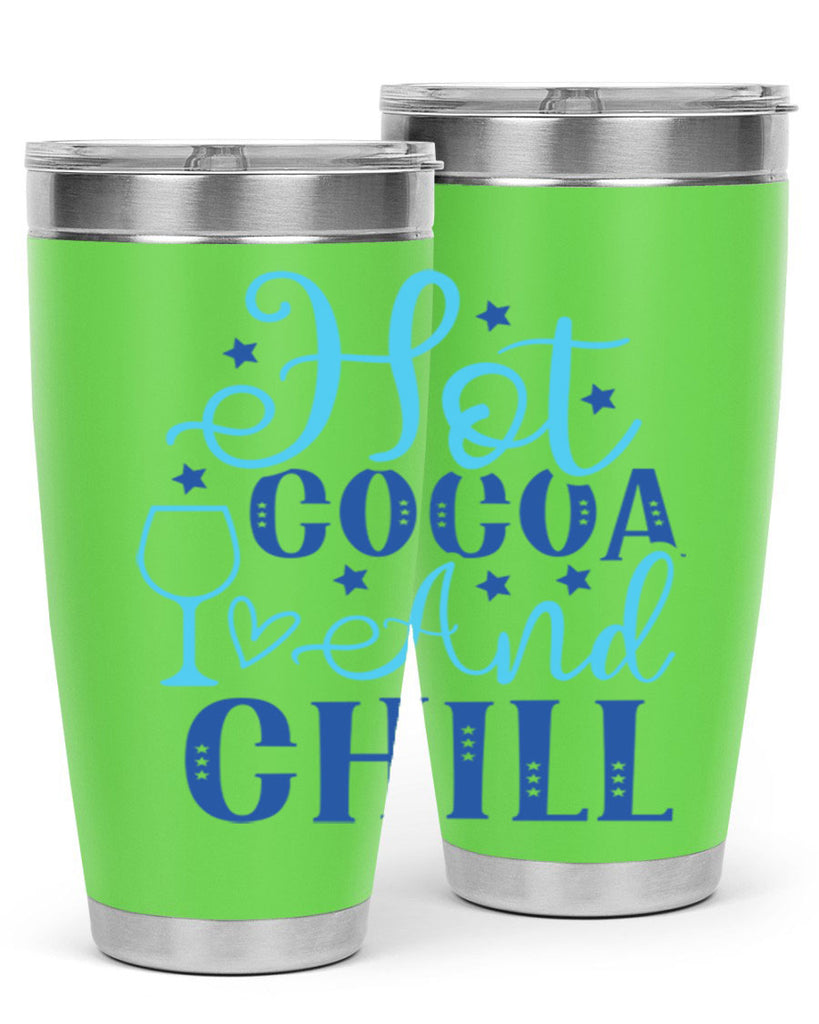 hot cocoa and chill 206#- winter- Tumbler
