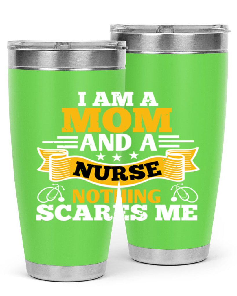i am amom and a nurse Style 396#- nurse- tumbler