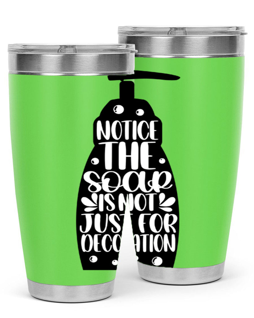 notice the soap is not just for decoration 25#- bathroom- Tumbler