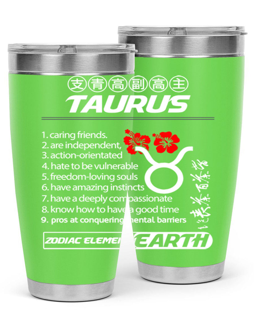 taurus 518#- zodiac- Tumbler