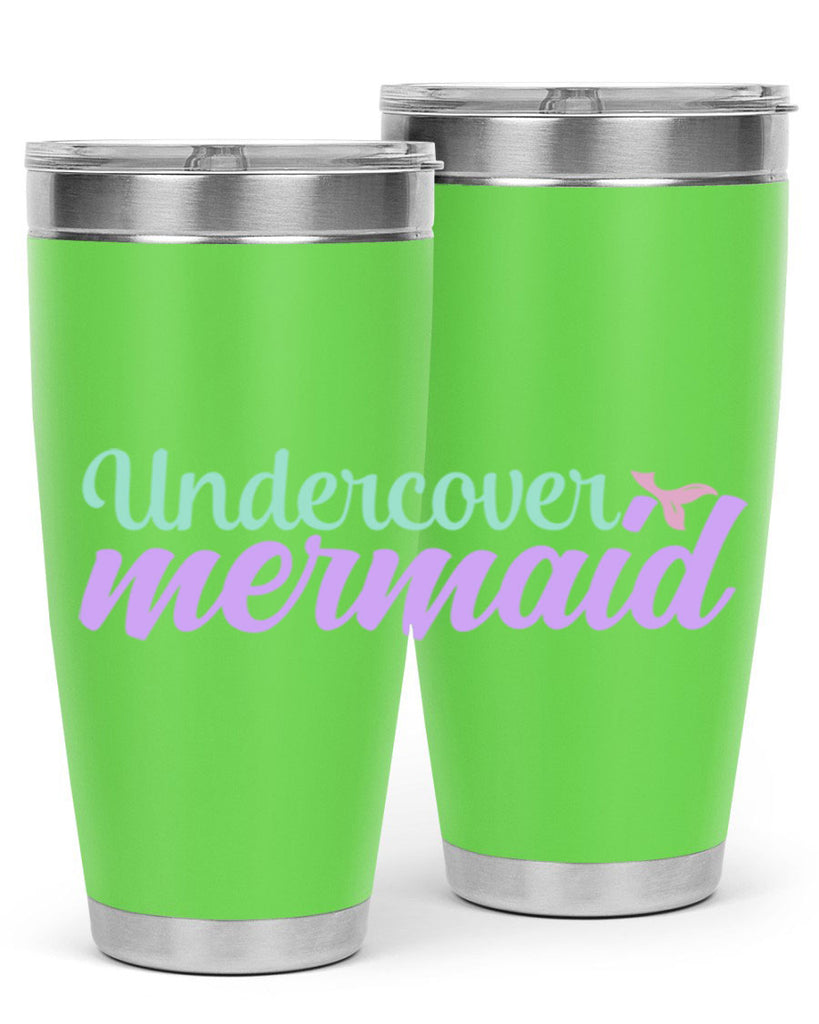 undercover mermaid 8#- mermaid- Tumbler