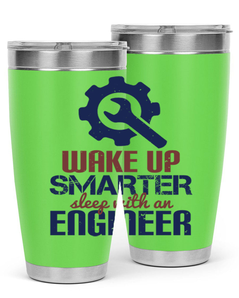 wake up smarter sleep with an engineer Style 31#- engineer- tumbler