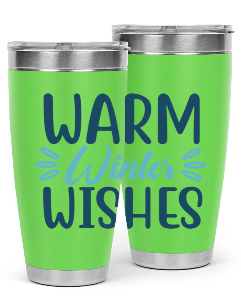 warm winter wishes 456#- winter- Tumbler