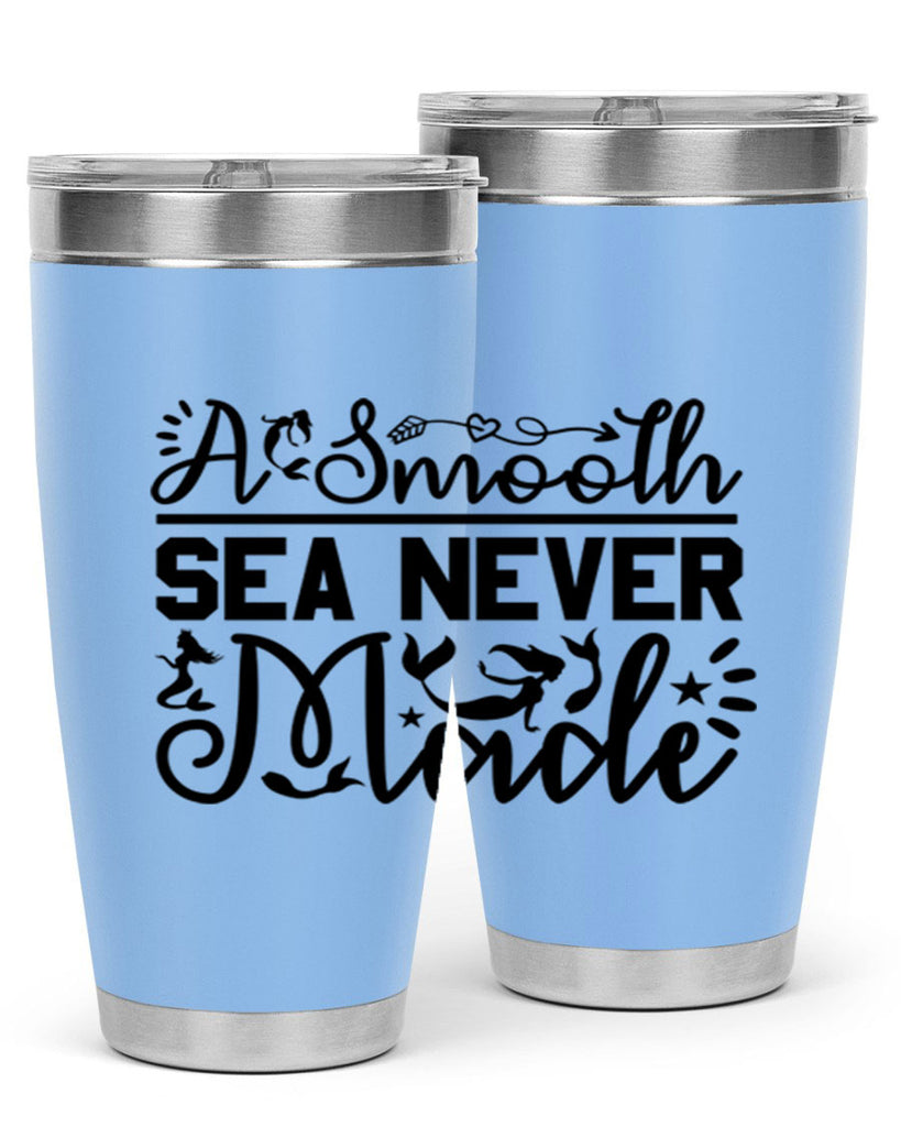 A Smooth Sea Never Made 11#- mermaid- Tumbler