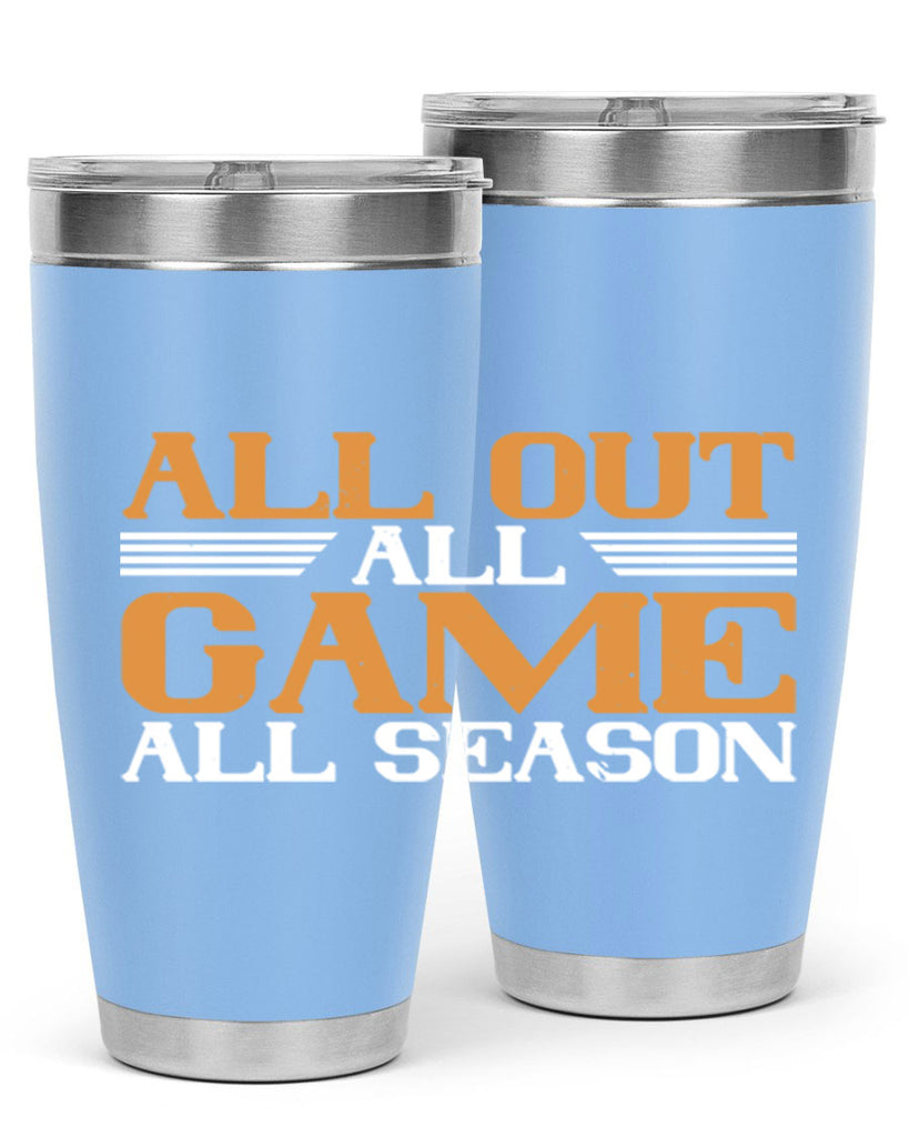 All out all game all season 2238#- badminton- Tumbler