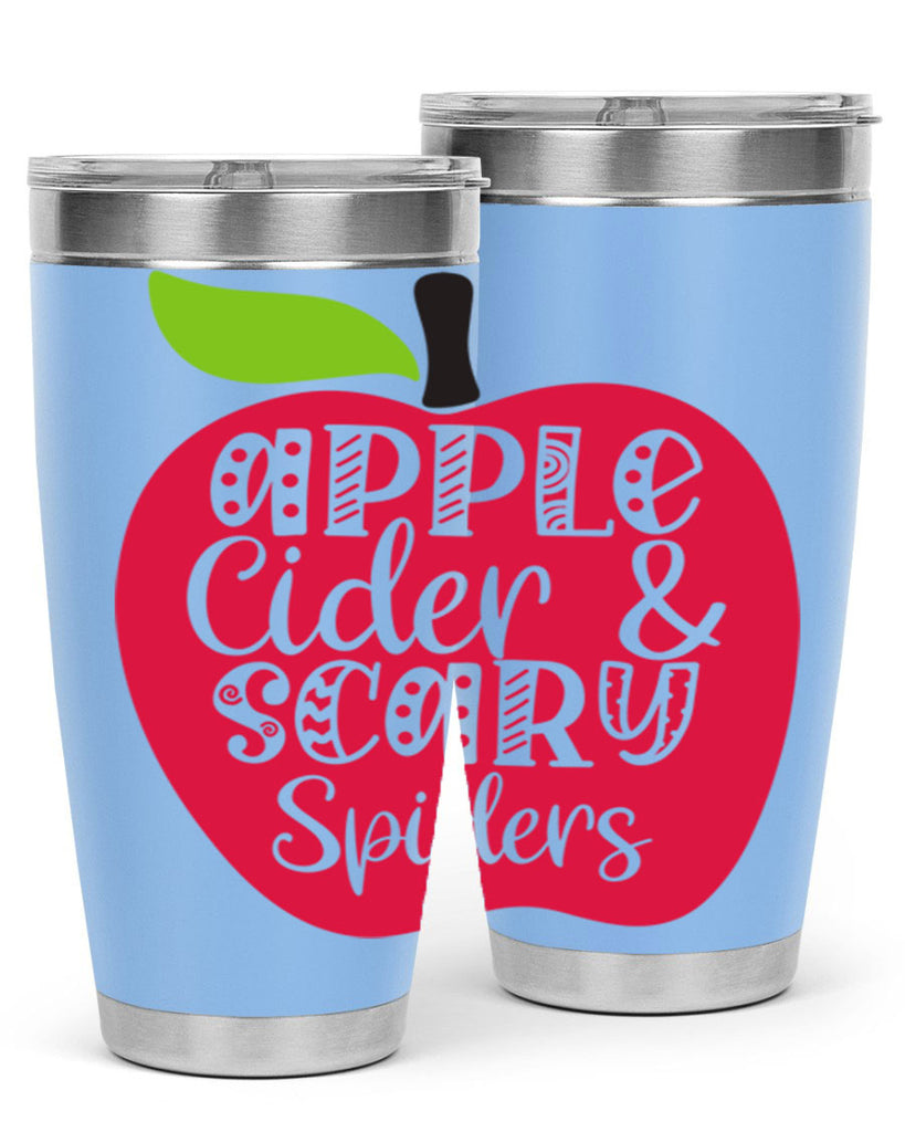 Apple Cider Scary Spiders 10#- fall- Tumbler