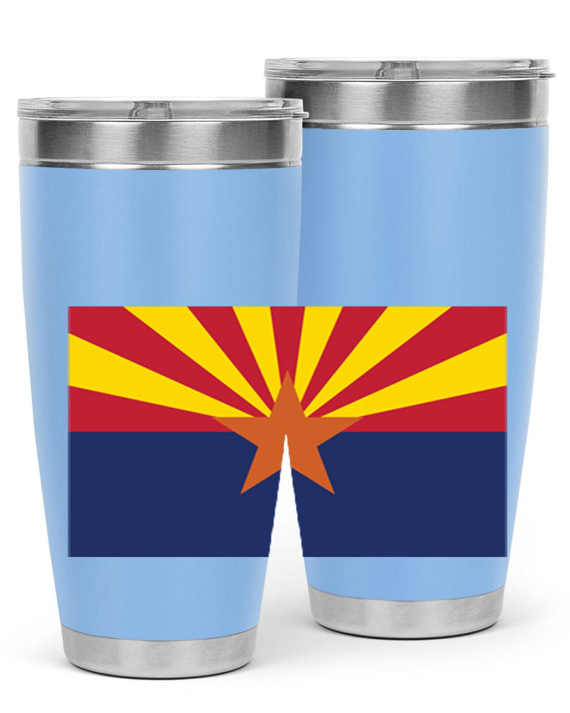 Arizona 49#- Us Flags- Tumbler