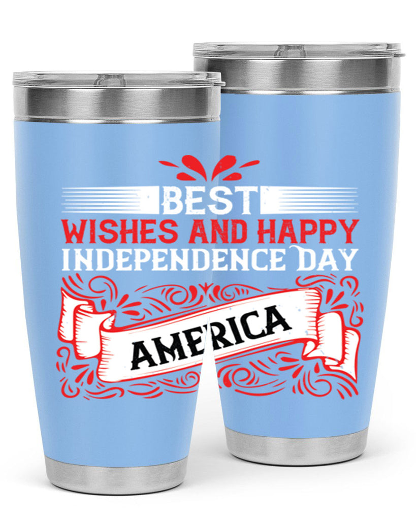 Best wishes and happy Independence Day america Style 86#- Fourt Of July- Tumbler