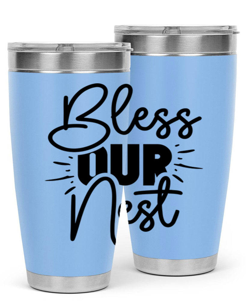 Bless Our Nest 52#- spring- Tumbler