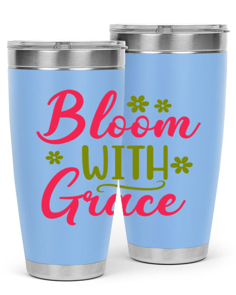 Bloom With Grace 80#- spring- Tumbler
