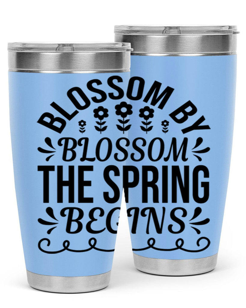 Blossom by blossom the spring 93#- spring- Tumbler