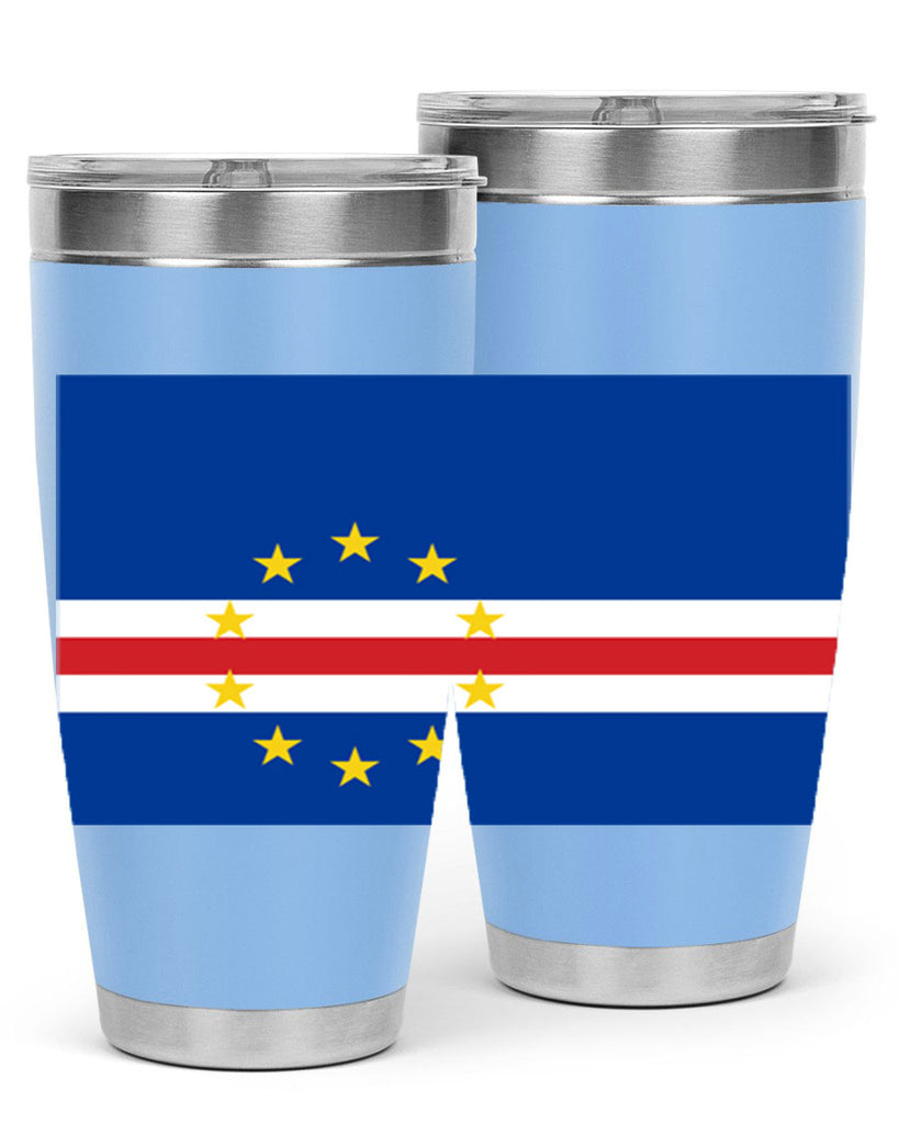 Cabo Verde 169#- world flags- Tumbler