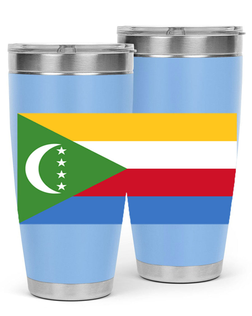 Comoros 160#- world flags- Tumbler