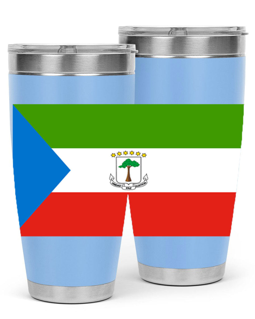 Equatorial Guinea 144#- world flags- Tumbler