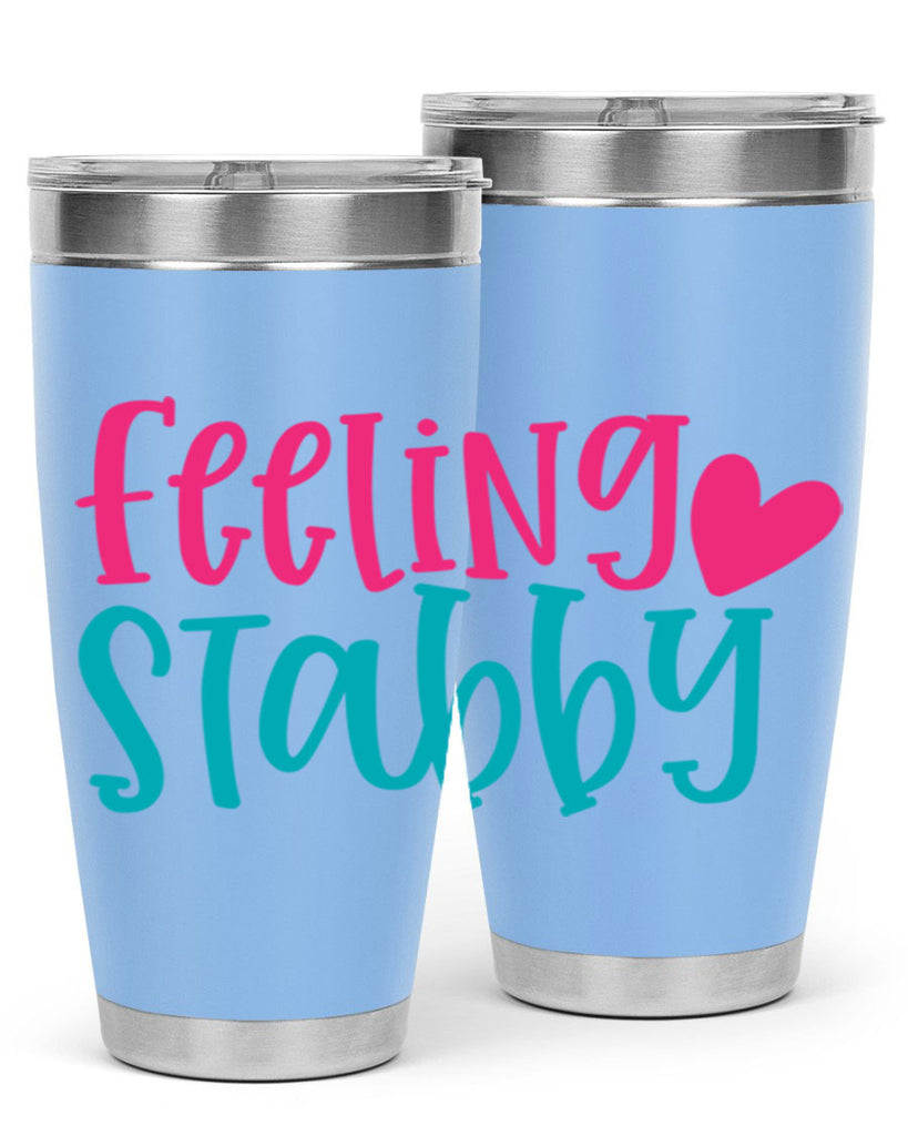 Feeling Stabby Nurse Style 386#- nurse- tumbler