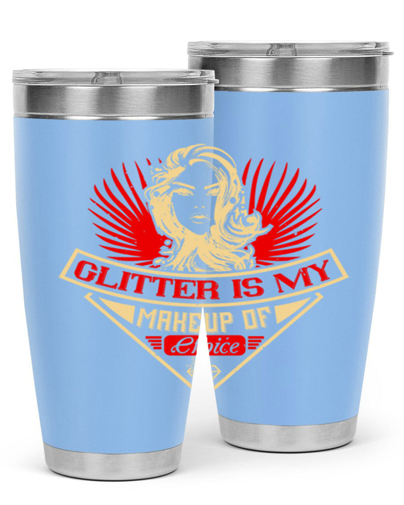 Glitter is my makeup of choice Style 211#- make up- Tumbler