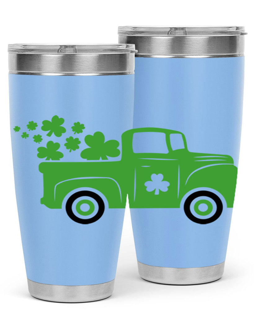 Green Truck Style 97#- St Patricks Day- Tumbler