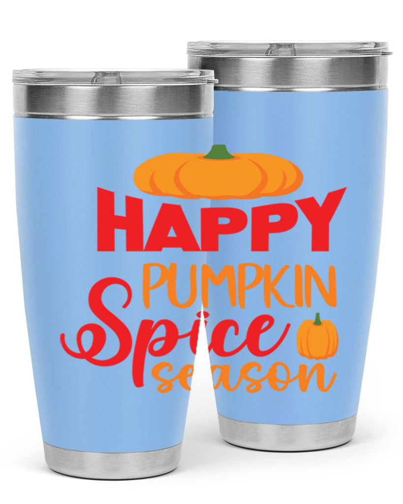 HappyPumpkinSpiceSeason 259#- fall- Tumbler