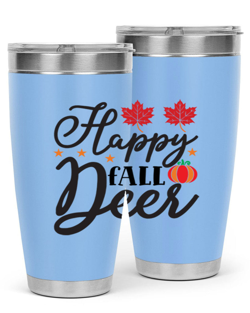 Happyfalldeer 254#- fall- Tumbler