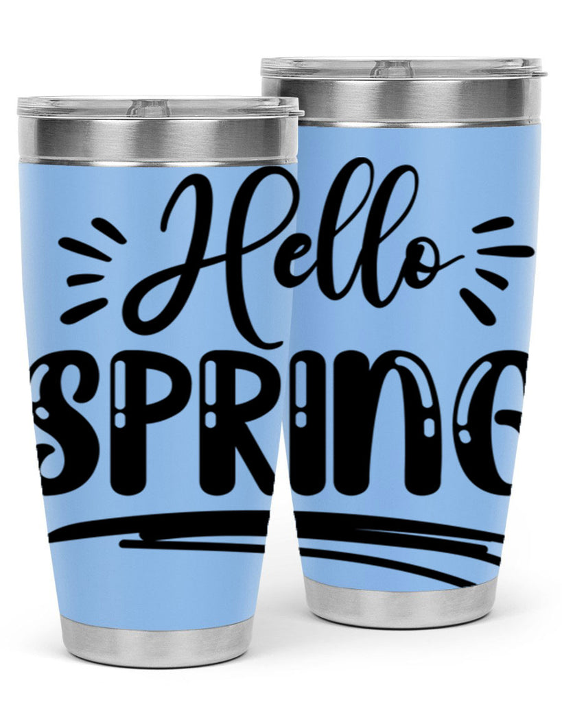 Hello Spring  229#- spring- Tumbler