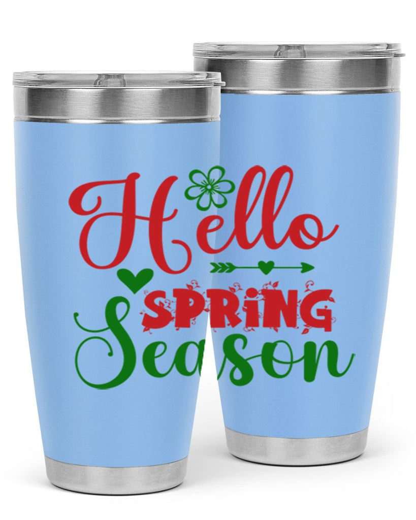 Hello Spring Season 224#- spring- Tumbler