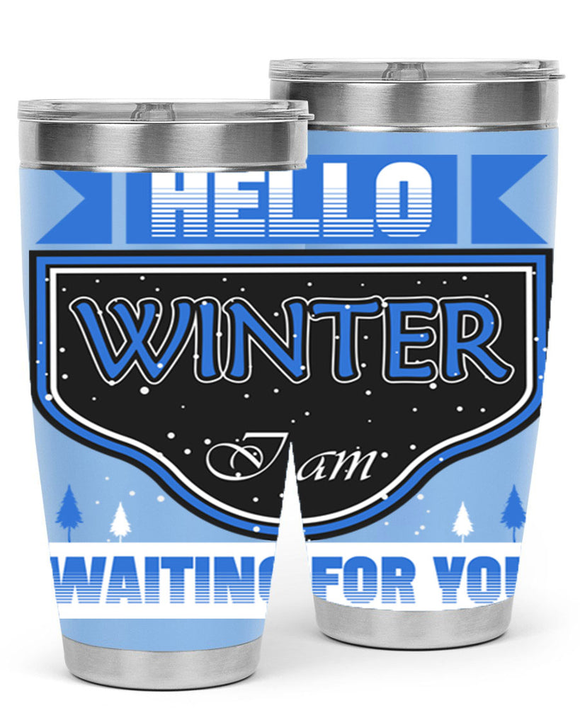 Hello Winter 164#- winter- Tumbler