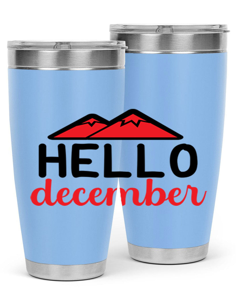 Hello december 160#- winter- Tumbler