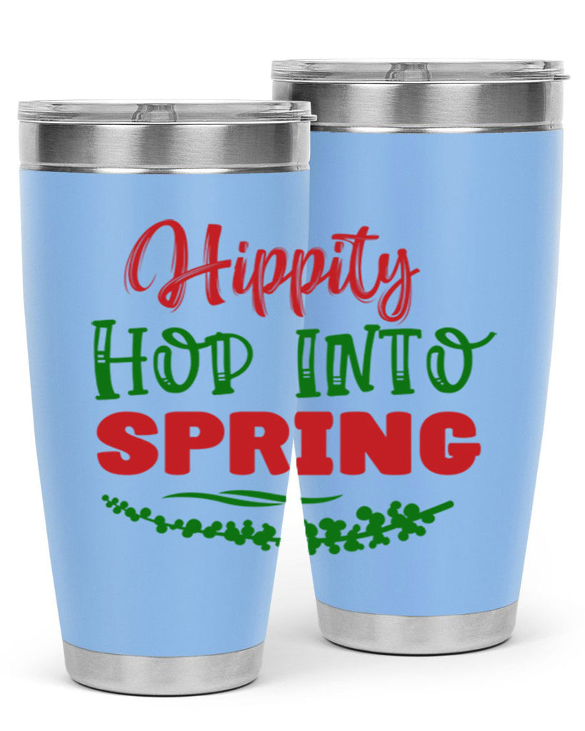 Hippity Hop into Spring 239#- spring- Tumbler