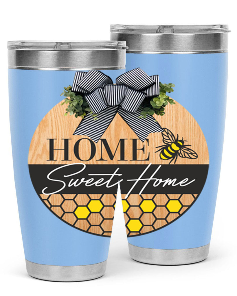 Home Sweet home bee and hive Mockup241#- spring- Tumbler