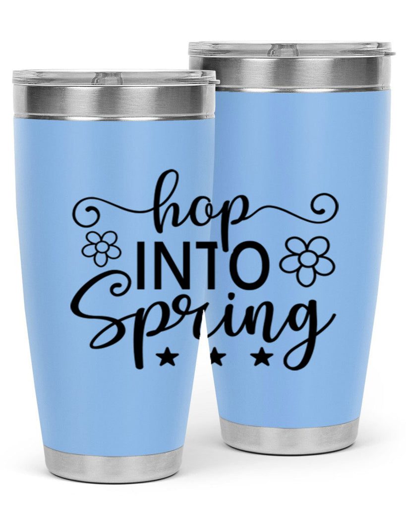 Hop into spring  252#- spring- Tumbler