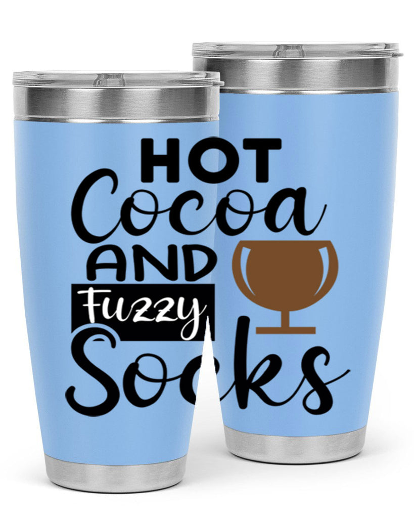 Hot Cocoa And Fuzzy Socks 218#- winter- Tumbler