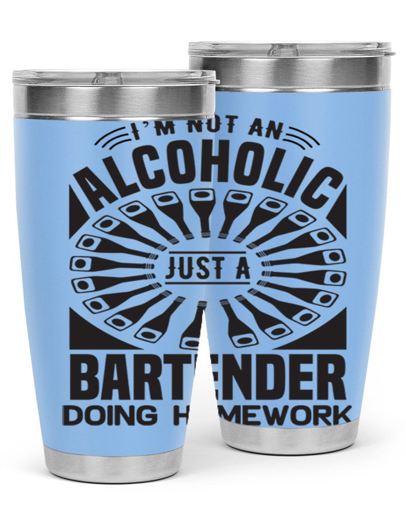 Im not an Style 18#- bartender- tumbler