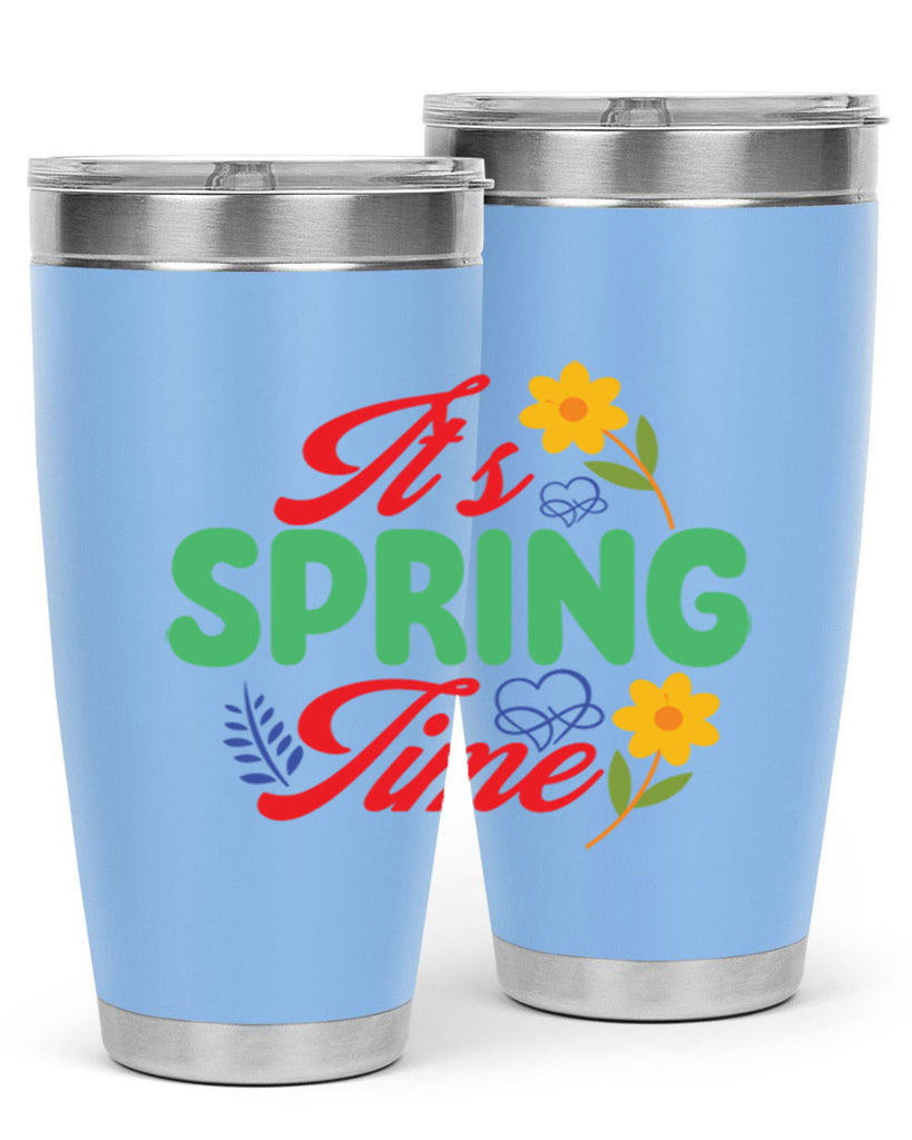 It's Spring Time 277#- spring- Tumbler