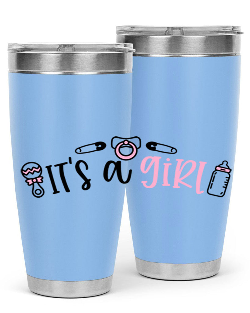 Its A Girl Style 78#- baby- tumbler
