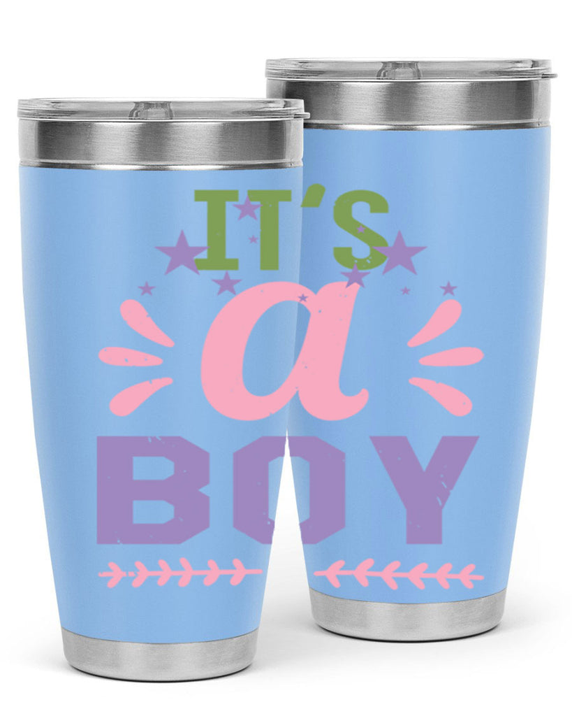 Its a boy Style 33#- baby shower- tumbler