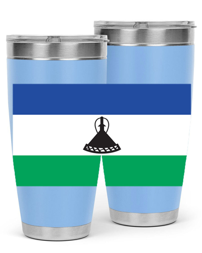 Lesotho 102#- world flags- Tumbler