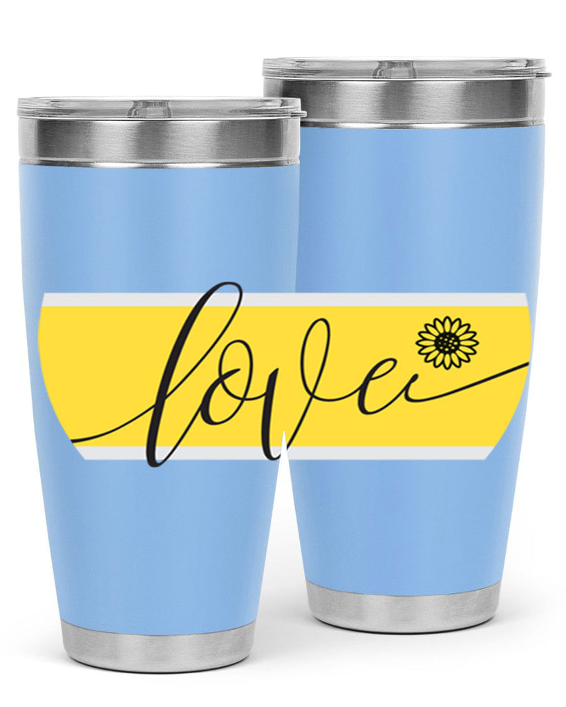 Love and daisy327#- spring- Tumbler
