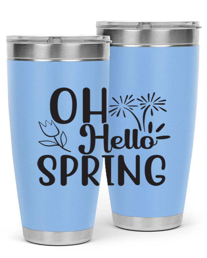 Oh hello spring 358#- spring- Tumbler