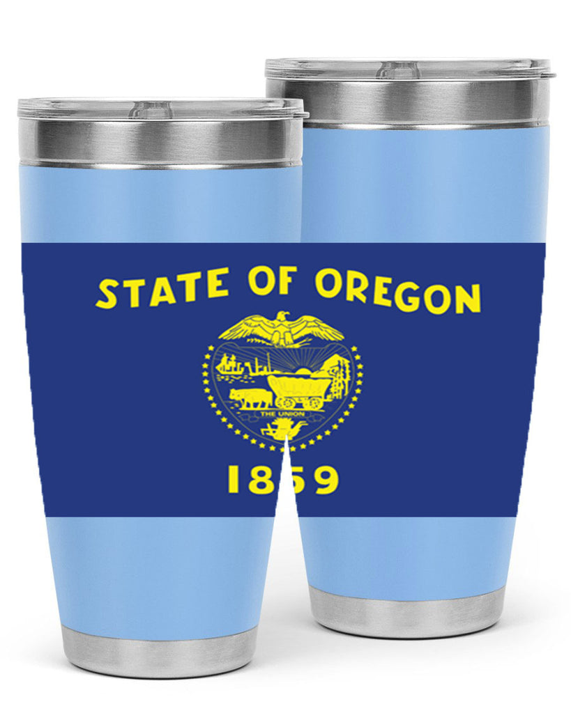 Oregon 15#- Us Flags- Tumbler