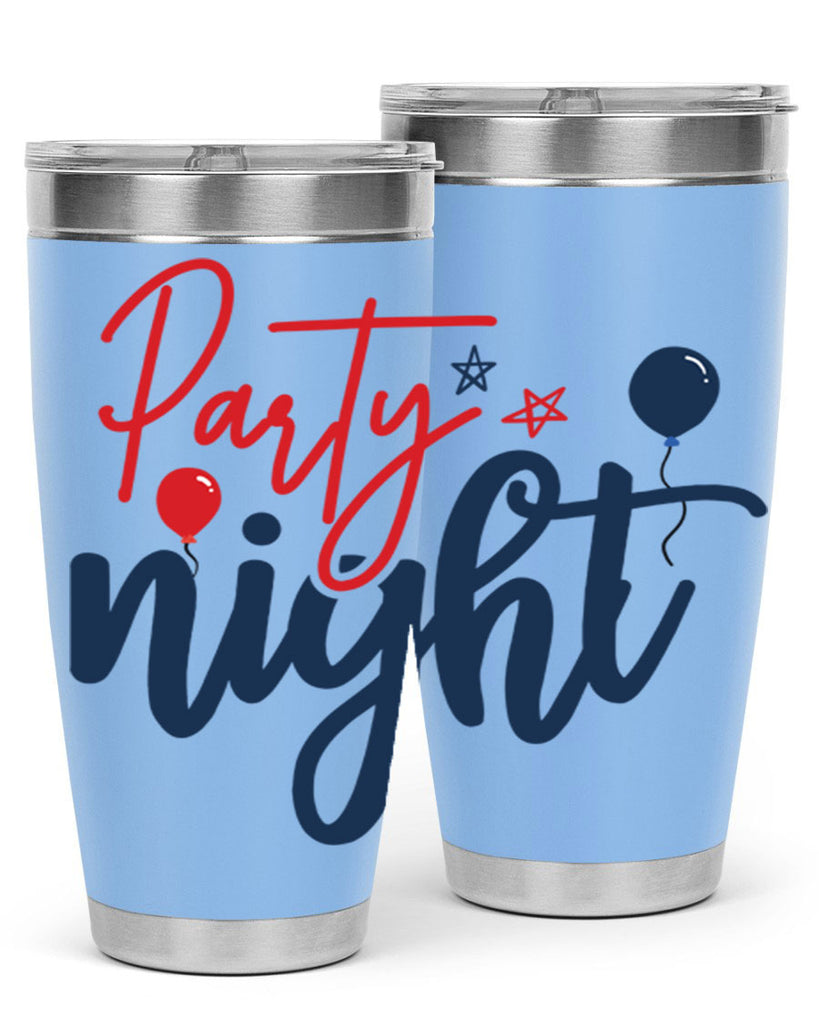 Party Night Style 84#- Fourt Of July- Tumbler