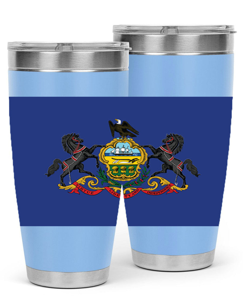 Pensilvania 14#- Us Flags- Tumbler